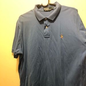 Ralph Lauren Polo Blue with Brown Horse, Men’s XL